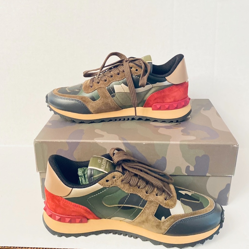 Valentino Garavani Rockrunner camouflage sneakers - Picture 10 of 12